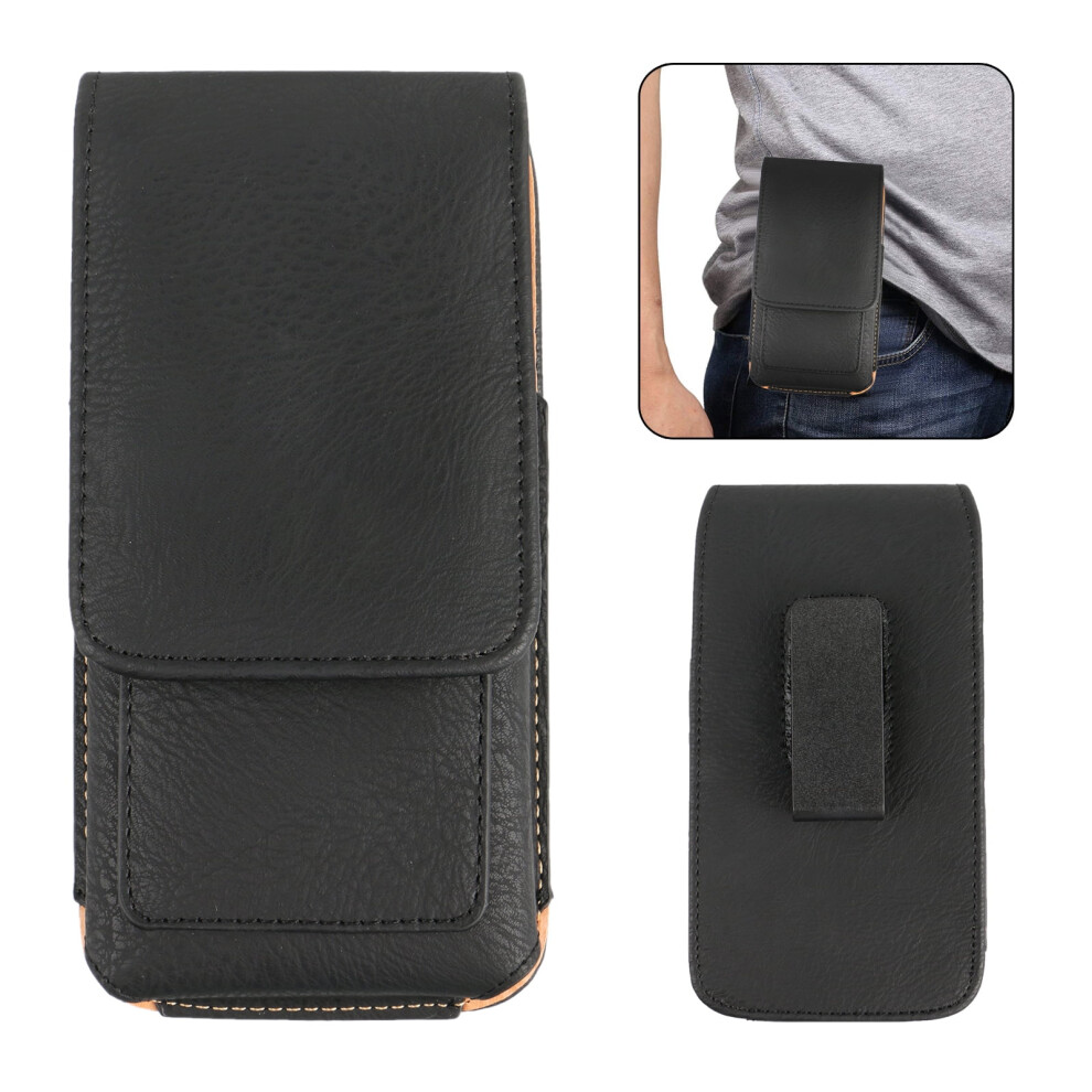 Fashionable Vertical Leather Holster, Complete With Magnetic Closure And Soft Inner Lining, Offers Stylish Protection And Easy Access To Your Most 9433291710463