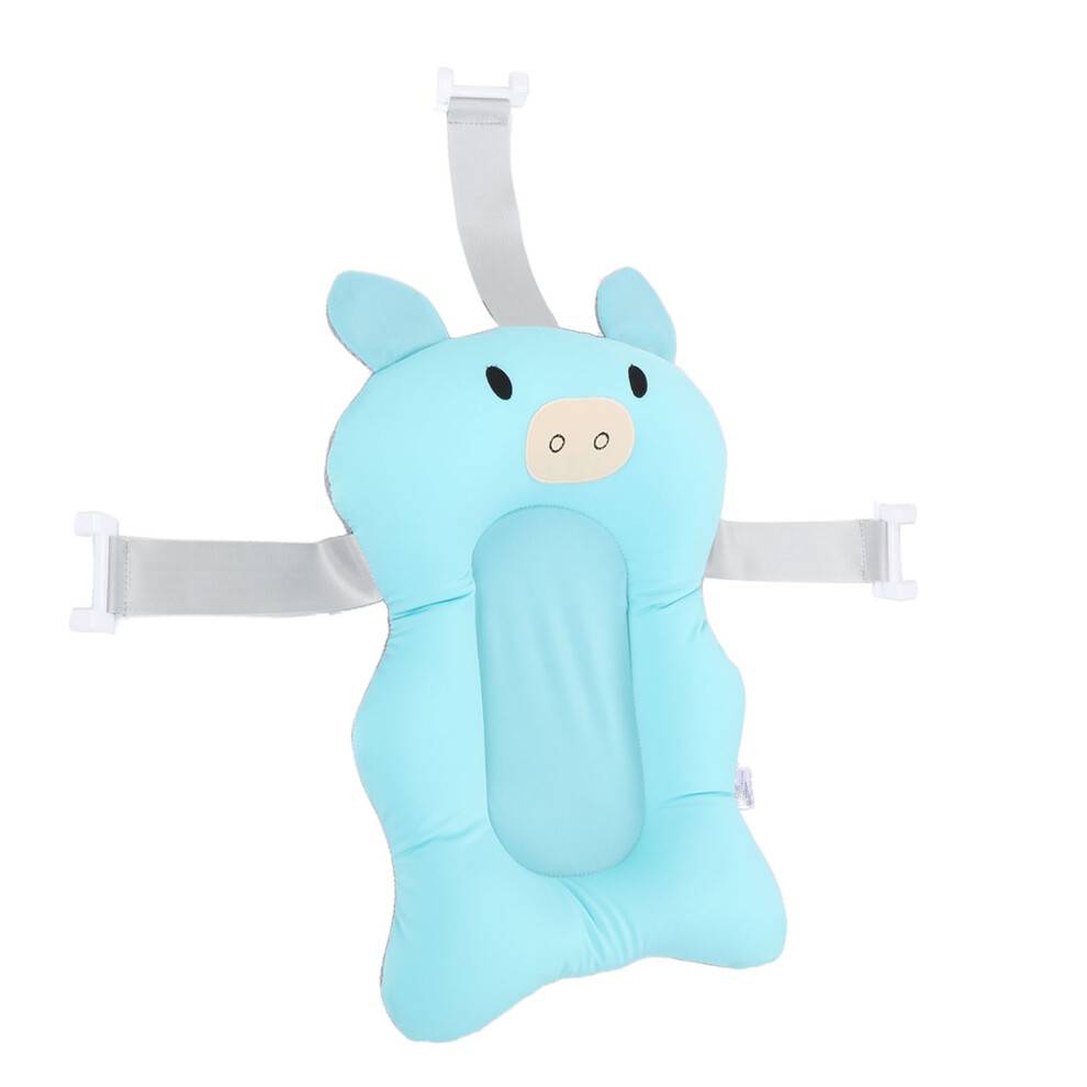 Baby Bath Support Cushion Floating Soft Pillow, Light/Blue