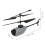 Remote Control Helicopter with 4K Dual Camera, Obstacle Avoidance, 25x4x11cm Gray 2