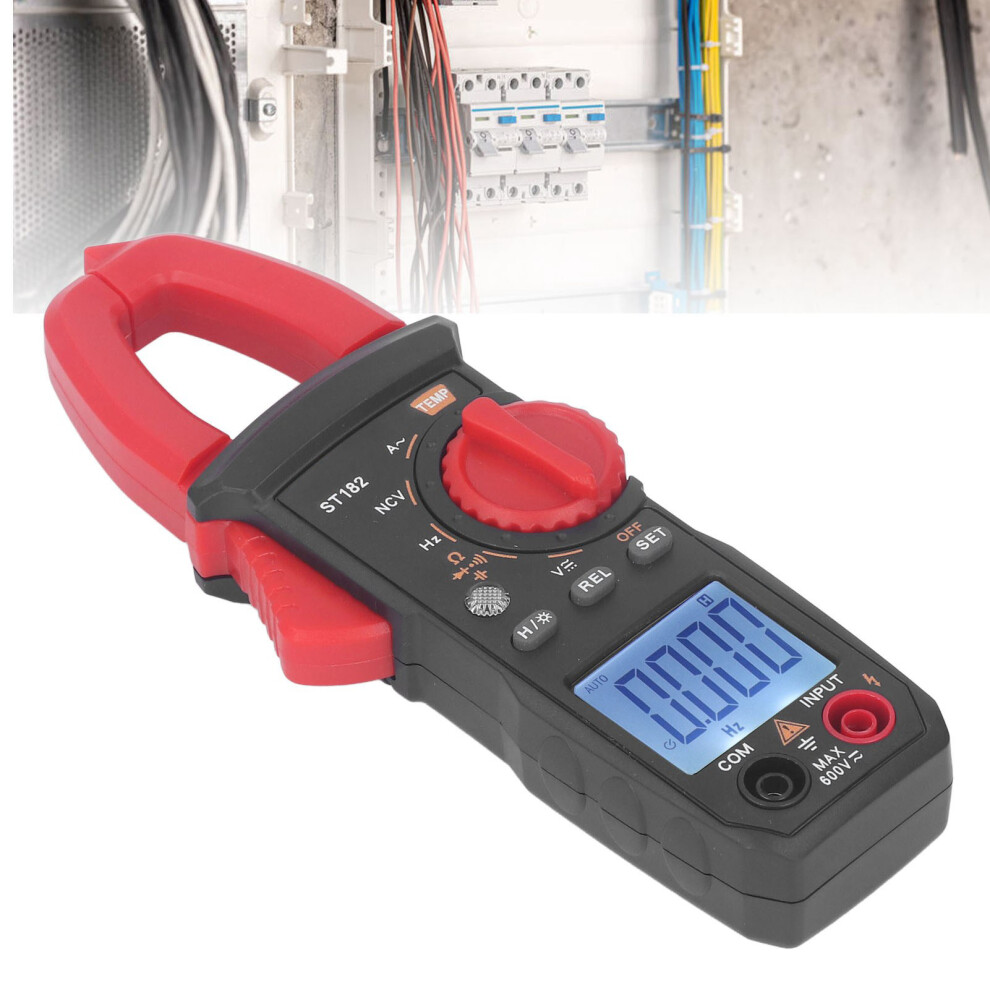 Digital Clamp Meter Ac/Dc Current Voltage Multimeter With Temp, 40A-400A 4931378865297