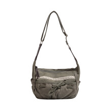 Schoudertas voor dames canvas slings portemonnee handtas retro
