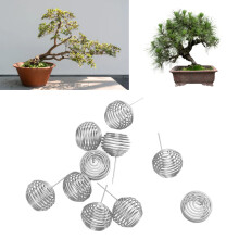 Small Stainless Steel Fertilizer Baskets for Bonsai & Yard - 100pcs