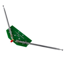 137 MHz V-förmige Dipolantenne FM Luftfahrt Positives V Für Horn Zugstangenantenne Elektrisches Werkzeugzubehör