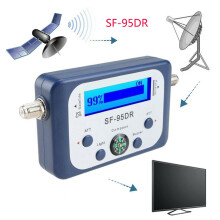 Satellitensignalmesser SF95DRL mit integriertem LCD-Display für Kompass und Kontrollleuchte für eine reibungslose Satelliteninstallation
