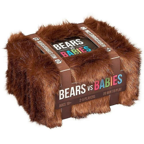(Yellow) Bears VS Babies Board Game Parent-Child Interaction Cards Basic Games Educational Toys