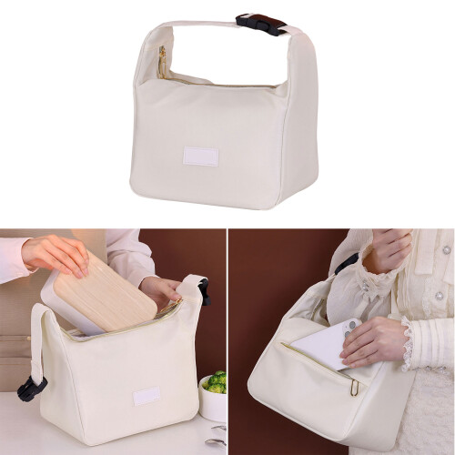 Isolierte Lunchtasche, einfache-Klassisches Schwarz 2