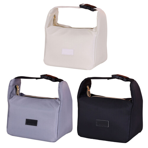 Isolierte Lunchtasche, einfache-Klassisches Schwarz 1