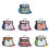 Whimsical 2D Drawing Crossbody Bag Practical Canvas-Style 4 2