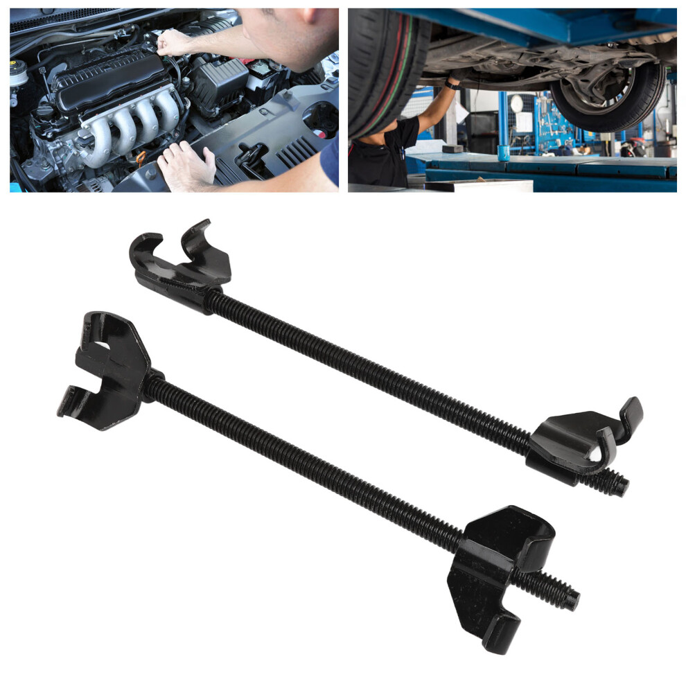 2 Pcs 380Mm Steel Motorcycle Shock Absorber Spring Compressor Tool For Cars 9391370415251