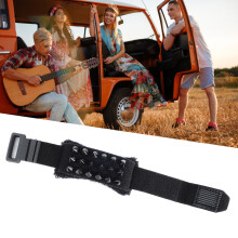 Pure Cotton Guitar String Dampener Band, 20cm Black for Electric Bass
