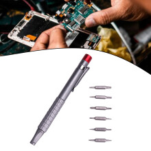 Magnetisches Mini-Schraubendreher-Set für Präzisionselektronik-Uhren Handys Reparatur 12-in-1-Schraubendreher-Set Innovatives magnetisches Lager