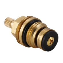 Slow Opening Spool Brass Faucet Cartridge Faucet Hot And Cold
