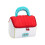 Handheld-Make-up-Tasche, Reise-Kosmetiktasche, große-Rot 1