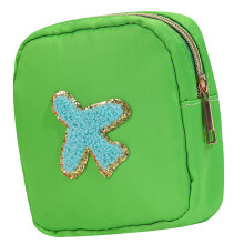 Leuke make-uptassen Nylon opbergorganisator-groen vliegtuig