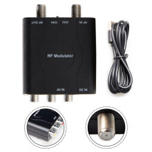 Audio- und Video-RF-Ausgangsinstrument Teil HD-Video-Ausgang 62 63 25mm AV-zu-RF-Wandler Verstellbarer Ausgangskanal