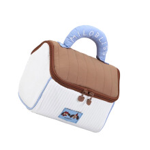 Handheld-Make-up-Tasche, große Kapazität, Kulturbeutel,-Kaffee