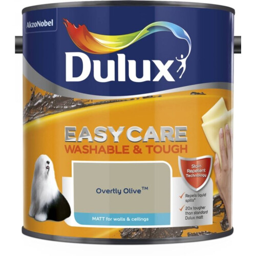 Dulux Dulux Easycare Matt Overtly Olive 2.5L