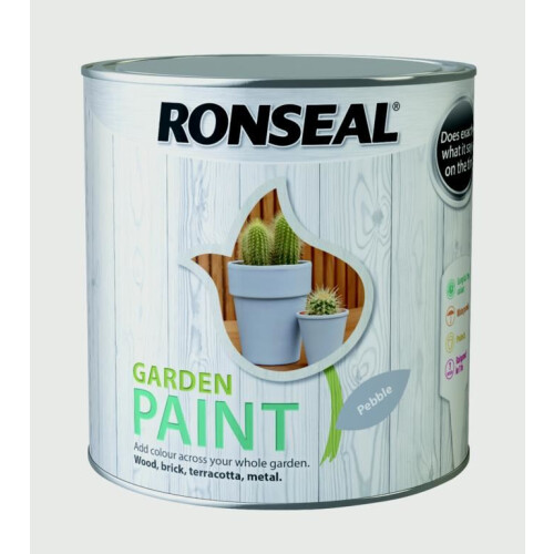 Ronseal Ronseal 38510 Garden Paint Pebble 2.5 Litre 2