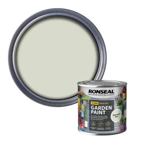 Ronseal Ronseal Garden Paint 250ml Mountain Mist