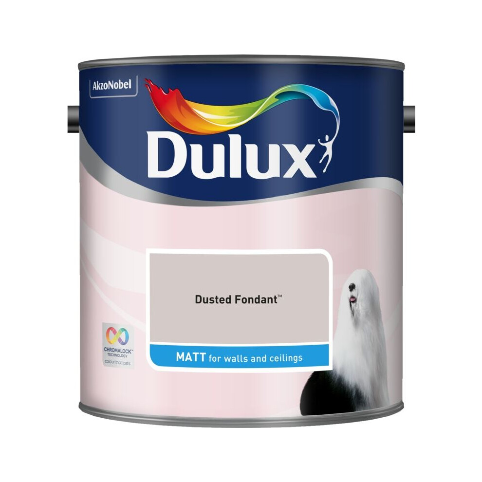 Dulux Matt Dusted Fondant, 2.5 L
