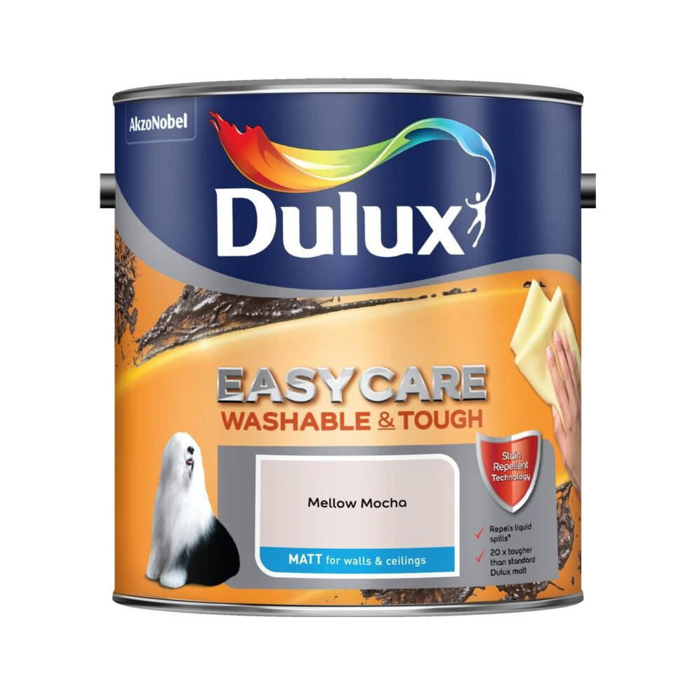 Dulux Easycare Matt Mellow Mocha 2.5L