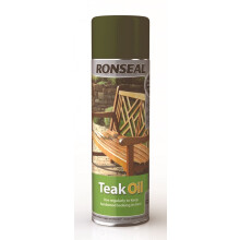 Ronseal 35820 Teak Oil Aerosol 500ml