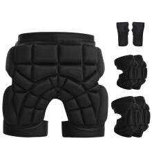 Protective Padded Shorts for Extreme Sports, EVA Protective Gear with Full Coverage Hip Protection and Shock Absorbing Design, Impact Resistant Paddin