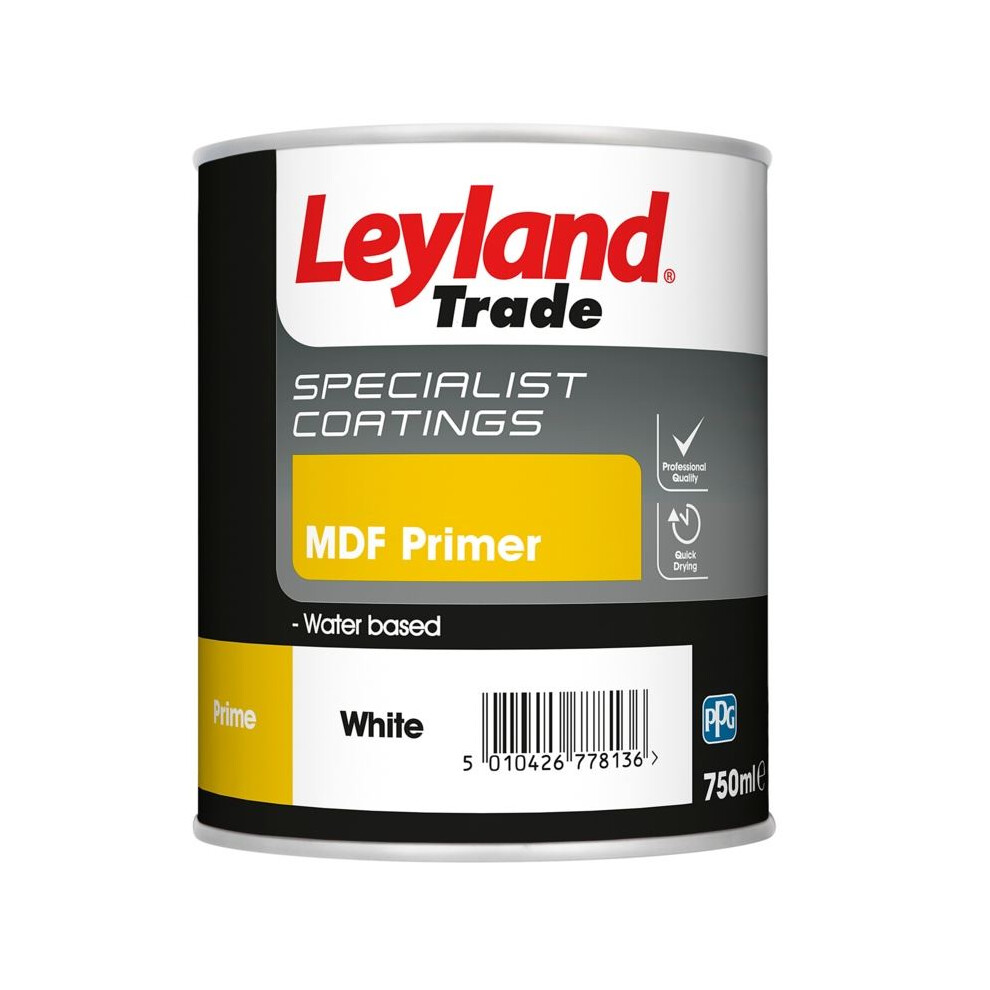 Leyland Trade - Mdf Primer White - 750Ml 5010426778136