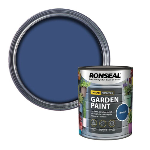 Ronseal Ronseal Garden Paint 750ml Bluebell