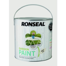 Ronseal 37426 Garden Paint White Ash 2.5 Litre