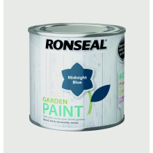 Ronseal 37389 Garden Paint Midnight Blue 250ml