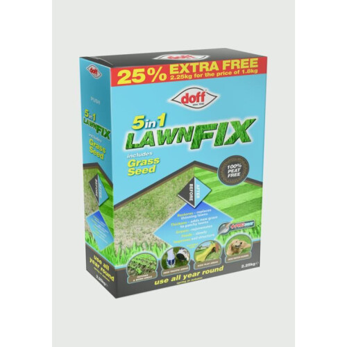 Doff Doff - 5 In 1 Lawn Fix Grass Seed - 2.25kg