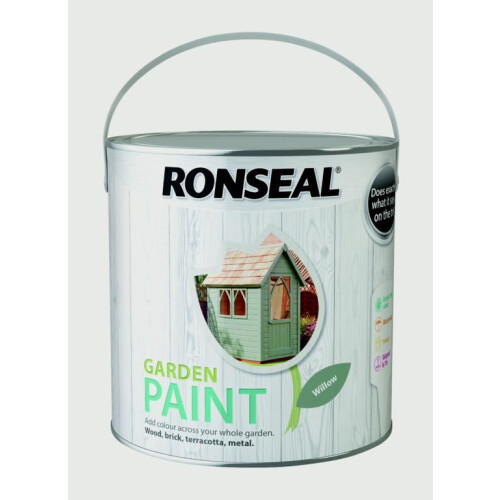 Ronseal Ronseal 37420 Garden Paint Willow 2.5 Litre 2