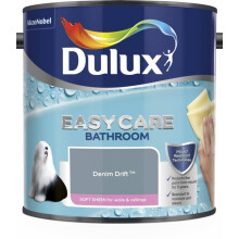 5275844 Easycare Bathroom Soft Sheen Emulsion Paint For Walls And Ceilings - Denim Drift 2.5L