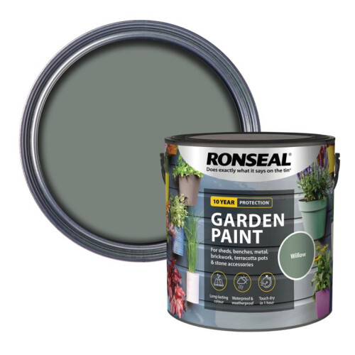 Ronseal Ronseal 37420 Garden Paint Willow 2.5 Litre 1