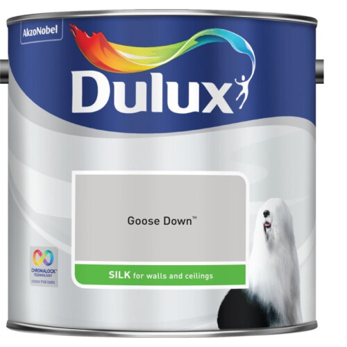 Dulux Dulux 500007 Du Silk Paint, 2.5 L - Goose Down 2