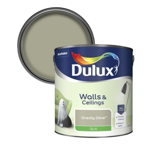Dulux Dulux - Silk 2.5L - Overtly Olive 1