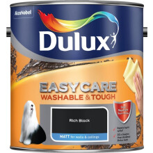 Dulux Easycare Matt Rich Black 2.5L