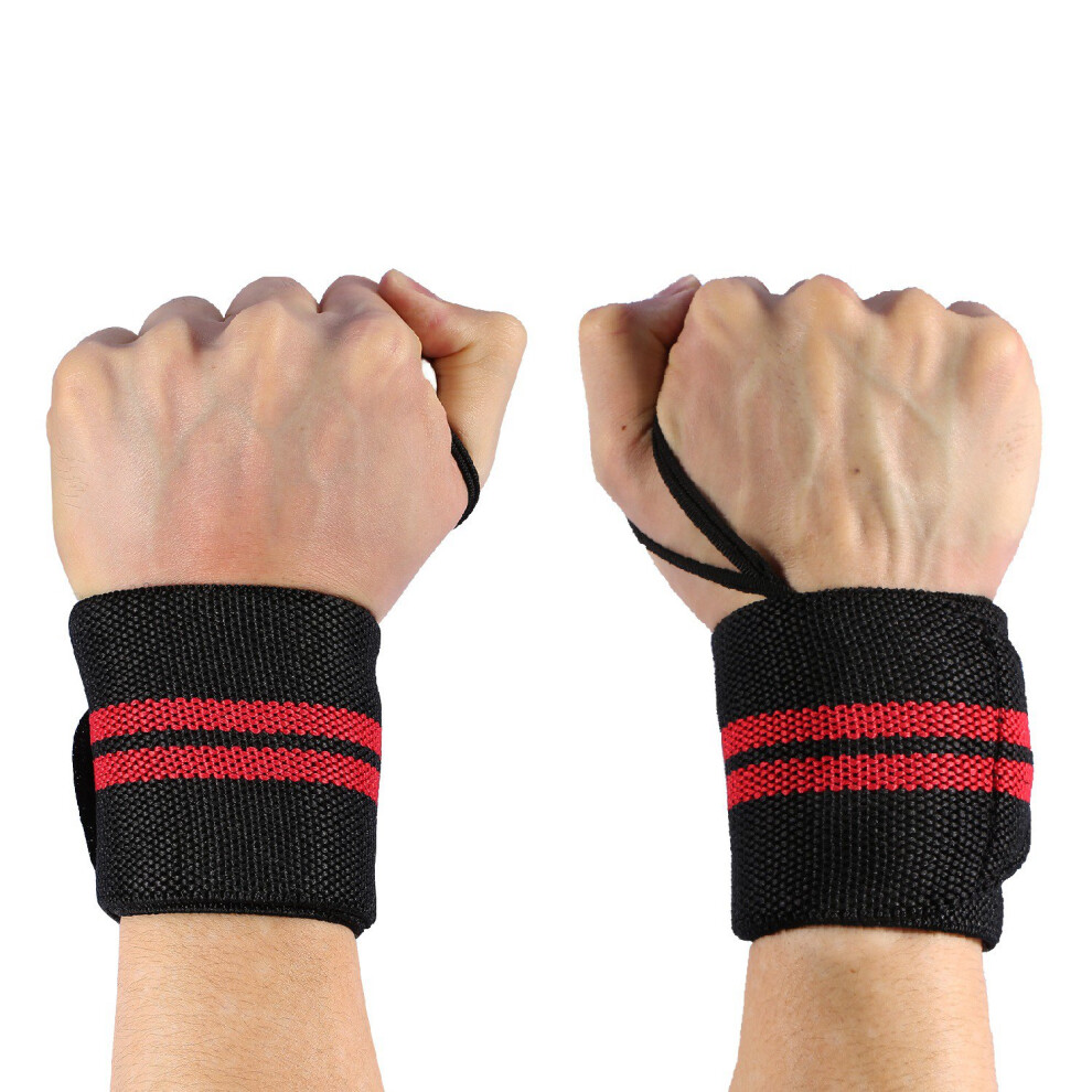 Professional Wrist Support, Heavy Duty Thumb Loop, Breathable Fabric, Gym Bandage Straps for Weightlifting, Basketball, Badminton, Tennis, Preventing-image-OPC-PQXZHD8-NEW