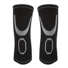 Supporto per ginocchio per corsa, allenamento, palestra, escursionismo, sport, ginocchiera a compressione dalla forma anatomica, tessuto traspirante,