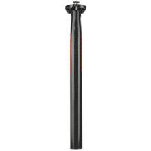 Carbon Fiber Seatpost for Road and Mountain Bikes, 3K Carbon Fiber Lightweight Durable Bike Seat Post with High Strength and Shockproof Performance, S