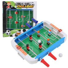 Jeu de football interactif de bureau, design portable pour un transport facile, en ABS écologique et acier inoxydable, mini jeu de football double,