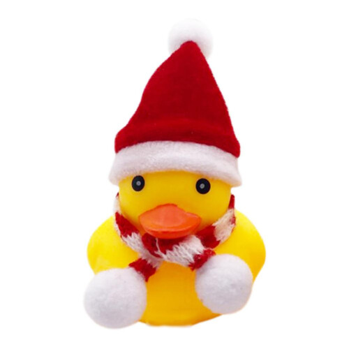 Multi-Purpose Yellow Duck with Helmet and Rotating Propeller 2