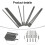 11pcs 200mm Extra Long Torx Screwdriver Bit Security Tamper Proof Star Magnetic Screwdriver 1/4 Hex Screw Driver Bits Hand Tools 3