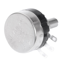 4X rotierender Kondensator-Kohlenstoffpotentiometer mit Durchmesser und Knopf, RV24YN 20S B502 5K Ohm