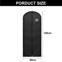 Resekläder, reseväska med dragkedja, andningsbart non-woven-tyg, dammtät, vattentät, maltät, hopfällbar, klädskydd