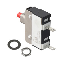 Gleichstromschalter mit zuverlässigem Kupferdesign Manuell Reset Thermalschalter mit 2A für verbesserte elektrische Leistung