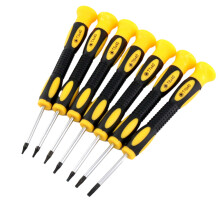 7pcs Torx Screwdriver T3-T10H Hexagon Driver Bit Hole Drill Bits For Mobile Phone Small Cutter Repairing Removal Hand Tools