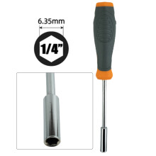 1 Stück 1/4 Zoll 6,35 mm Sechskantadapter Schraubendrehergriff Magnetkopf Schraubendreher Bithalter Rotierender Ratschenschlüssel Antriebsadapter