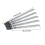 5Pcs T301CD Σετ λεπίδων σέγας Παλινδρομική λεπίδα πριονιού από χάλυβα υψηλή 3